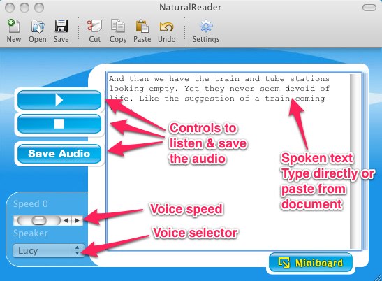 Natural Reader For Mac