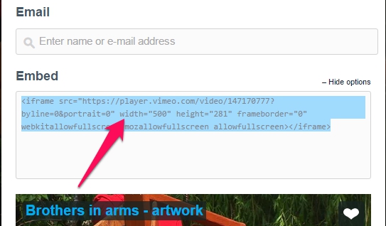 How To Embed Videos From Vimeo On Your Site Revised Miracle Tutorials
